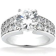 Afbeelding in Gallery-weergave laden, 2,75 karaat Nieuwe Echt Diamanten Jubileumring Wit Goud
