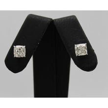 Afbeelding in Gallery-weergave laden, 2 Karaat Kussen Echt Diamant Stud Earring Vrouwen Sieraden Diamond Earring

