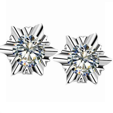 2 Kt. Ronde Solitaire Echt Diamantstud Oorbel Sieraden