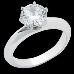 2 Karaat uit de aarde gewonnen Diamanten Solitaire Ring Trouwjubileum