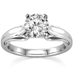 2 Karaat Sprankelende uit de aarde gewonnen Diamanten Jubileumring Witgoud