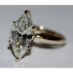 3 Karaat Markiezin Diamanten Ring