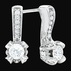 3 karaat Diamanten druppeloorbel paar Diamant