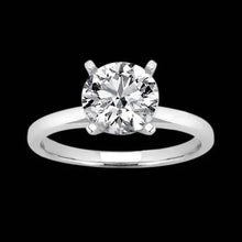 Afbeelding in Gallery-weergave laden, 3 karaat Ronde Diamanten Ring
