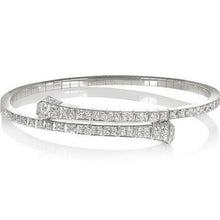 Afbeelding in Gallery-weergave laden, 3 karaat mooie ronde diamanten armband wit goud - harrychadent.nl
