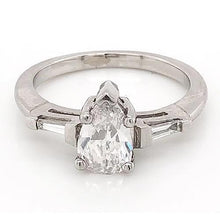 Afbeelding in Gallery-weergave laden, 3 stenen diamanten verlovingsring 1,50 karaat sieraden wit goud 14K - harrychadent.nl
