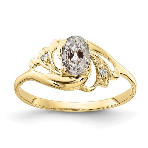 3 stenen ronde en ovale oude mijnwerker diamanten ring geel goud 2,25 karaat - harrychadent.nl