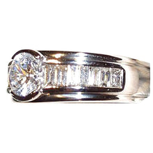 Afbeelding in Gallery-weergave laden, 3,50 ct. Ronde &amp; Baguette Diamanten Fancy Ring Verlovingssieraden - harrychadent.nl
