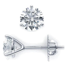 Afbeelding in Gallery-weergave laden, 3Ct Echt Diamanten Oorbellen
