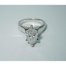 Afbeelding in Gallery-weergave laden, 3.01 karaat markiezin diamant solitaire ring vrouwen sieraden nieuw - harrychadent.nl
