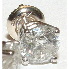 Afbeelding in Gallery-weergave laden, 3.01 karaat ronde briljante diamanten dames oorknopjes - harrychadent.nl

