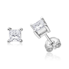 Afbeelding in Gallery-weergave laden, GIA-gecertificeerd Natuurlijke Diamanten Oorbel 3.52ct - Witgoud 14K
