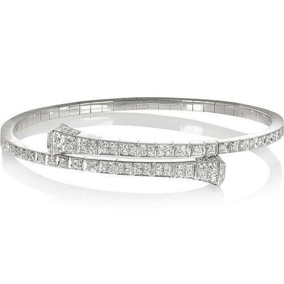 3 Karaat Mooie Ronde Echt Diamanten Armband Wit Goud - harrychadent.nl