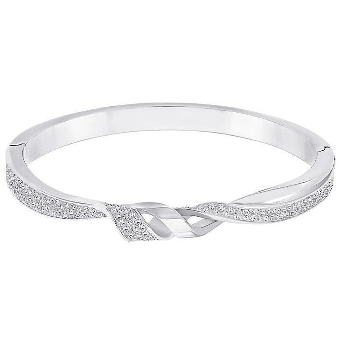 4 karaat prachtige ronde diamanten dames armband wit goud - harrychadent.nl