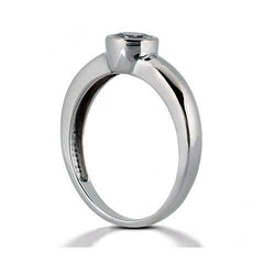 4.02 Karaat Natuurlijke uit de aarde gewonnen Diamanten Solitaire Ring Witgoud 14K