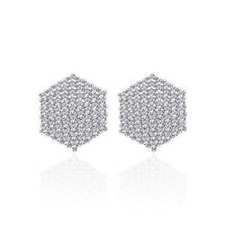 4.80 ct Ronde Briljant Geslepen Echt Diamanten Dames Oorknopjes Wit Goud