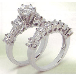 4,11 karaat Diamanten verlovingsband set verlovingsring