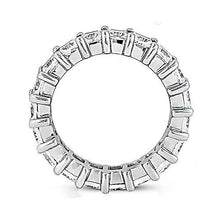 Afbeelding in Gallery-weergave laden, 4,75 karaat diamanten eeuwigheid band prinses geslepen sieraden wit goud nieuw - harrychadent.nl
