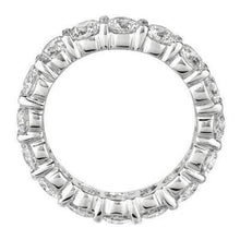 Afbeelding in Gallery-weergave laden, 4,80 karaat ronde diamanten eeuwigheid band wit goud 14K - harrychadent.nl
