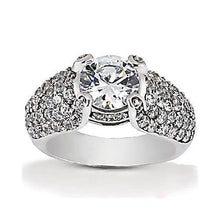Afbeelding in Gallery-weergave laden, 4,01 Karaat Echt Diamanten Witgouden 14K Verlovingsring - harrychadent.nl
