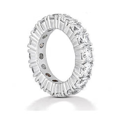 4.80 karaat ronde diamanten eeuwigheid band wit goud 14K sieraden nieuw