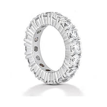 Afbeelding in Gallery-weergave laden, 4.80 karaat ronde diamanten eeuwigheid band wit goud 14K sieraden nieuw - harrychadent.nl
