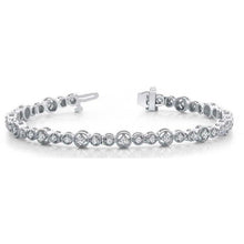Afbeelding in Gallery-weergave laden, 4,90 Karaat Ronde Briljante Echt Diamanten Tennisarmband Goud 14K
