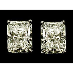 4 Karaat Natuurlijke Echte (Niet Labgekweekt) Diamanten Oorknop Witgoud