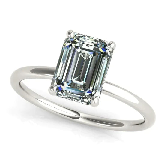 5 Karaat Smaragd Diamanten Ring
