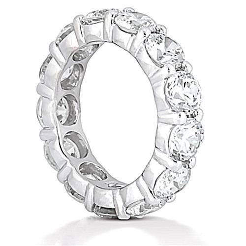 5,85 karaat Echte Dames Diamanten Eeuwigheid Trouwring Wit Goud 14K - harrychadent.nl