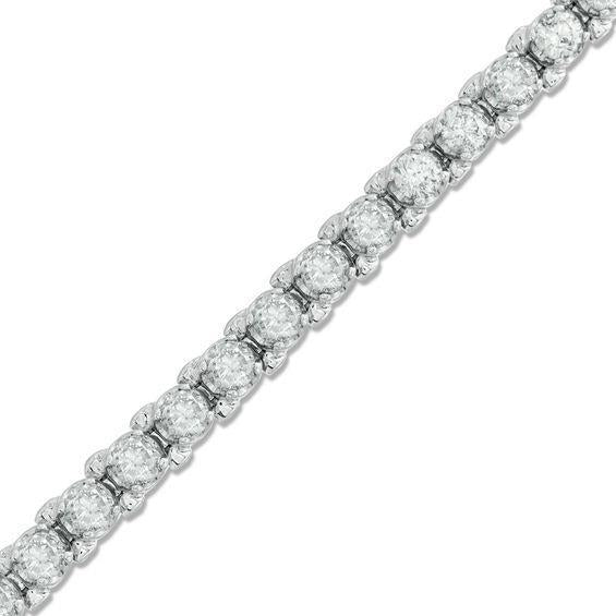 5 ct Echte Ronde Briljant Geslepen Diamanten Dames Tennisarmband Gouden Sieraden - harrychadent.nl