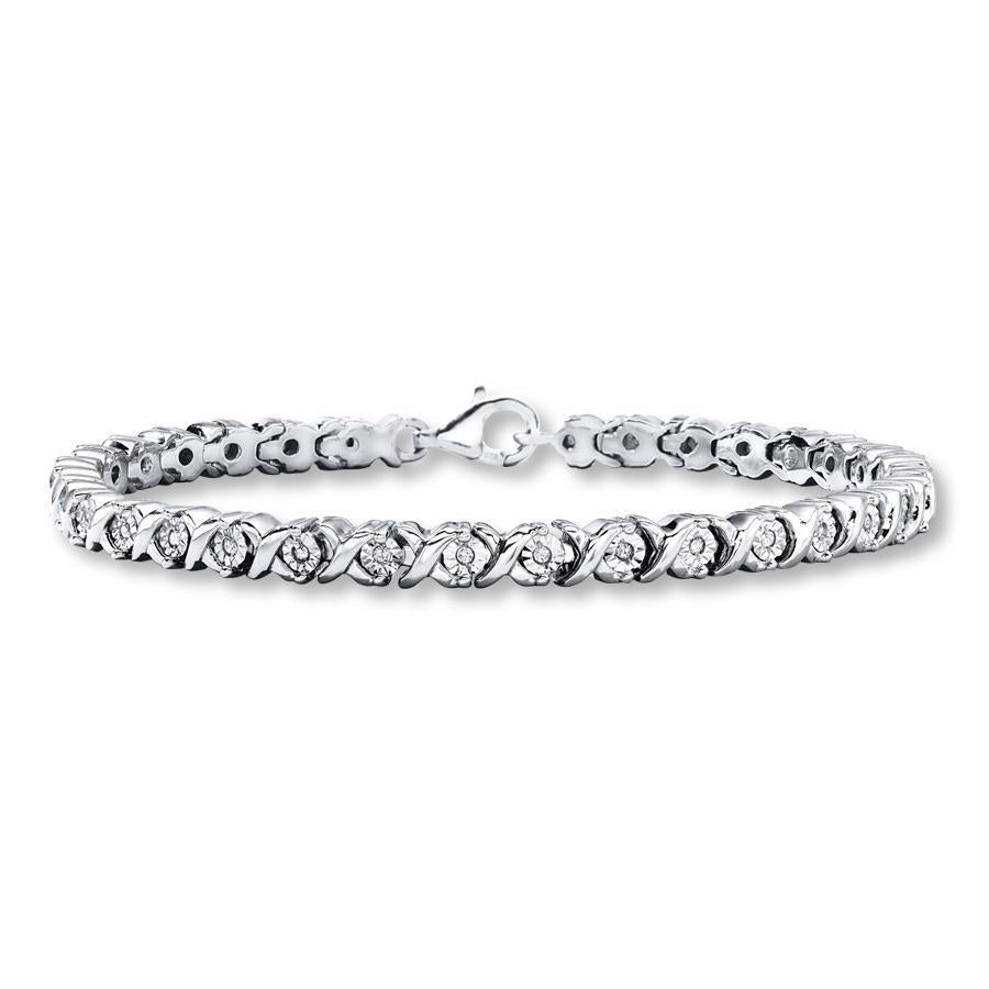 5 karaat Ronde Geslepen Echt Diamanten Dames Tennisarmband Wit Goud 14K - harrychadent.nl