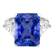 Afbeelding in Gallery-weergave laden, 6 Karaat Saffier Stenen Ring
