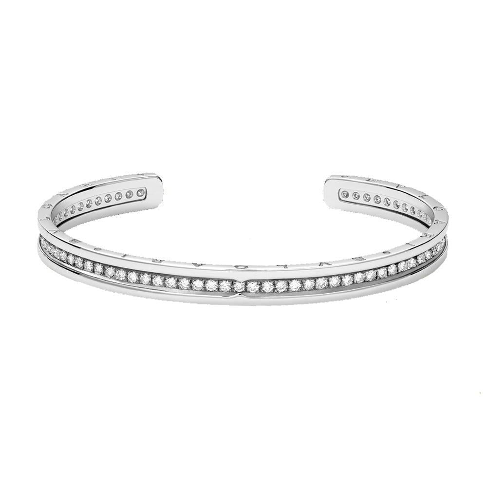 6,4 Ct Ronde Diamanten dames manchet Armband Armband 14K wit goud - harrychadent.nl