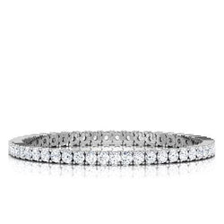 6,30 karaat Ronde Geslepen Echt Diamanten Tennisarmband Witgouden Fijne Sieraden
