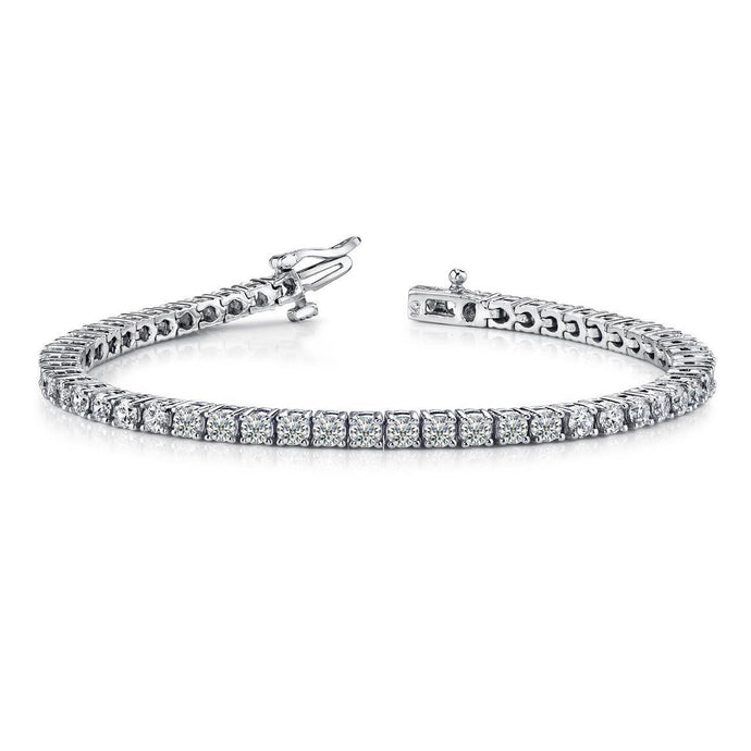 6,60 karaat Ronde Briljant Geslepen Echt Diamanten Tennisarmband - harrychadent.nl