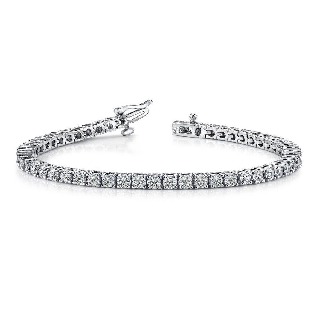 6,60 karaat Ronde Briljant Geslepen Echt Diamanten Tennisarmband - harrychadent.nl