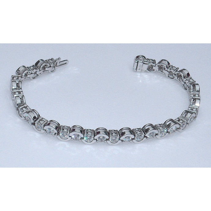 6.80 karaat diamanten tennis armband sieraden antieke stijl - harrychadent.nl