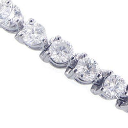 6 ct Sprankelende Ronde Geslepen Echt Diamanten Tennisarmband Witgouden Sieraden