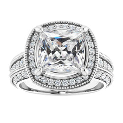8 Karaat Prinses Diamanten Ring