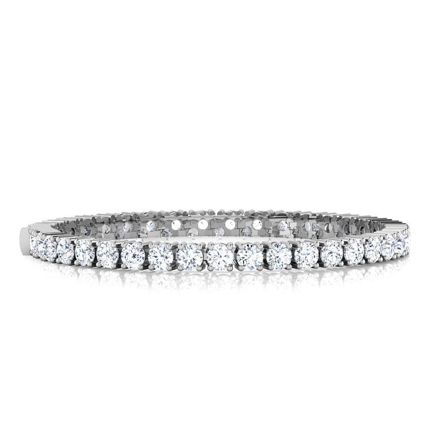 8 kt Ronde Briljante Echt Diamanten Tennisarmband Massief Goud 14K - harrychadent.nl