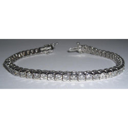 9.60 Karaat Natuurlijke uit de a aarde gewonnen Diamanten Tennisarmband Kastzetting Sieraden