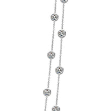 Afbeelding in Gallery-weergave laden, 9.30 ct diamanten op maat gesneden ketting dubbele 18 inch ketting - harrychadent.nl
