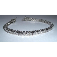 Afbeelding in Gallery-weergave laden, 9.60 karaat diamanten tennis armband bezel set sieraden - harrychadent.nl
