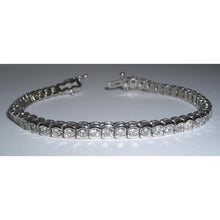 Afbeelding in Gallery-weergave laden, 9.60 karaat diamanten tennis armband bezel set sieraden - harrychadent.nl
