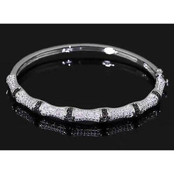 Aangepaste Sieraden Echt Diamond Bangle Vrouwen Wit Goud