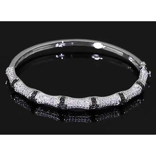 Aangepaste Sieraden Echt Diamond Bangle Vrouwen Wit Goud