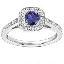 Afbeelding in Gallery-weergave laden, echte round diamant 3karaat ring bovenaanzicht
