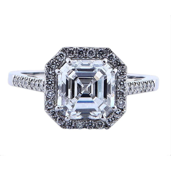 Asscher Diamanten Ring