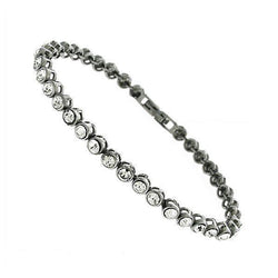 Kastzetting Ronde Labgekweekte Diamanten Dames Tennisarmband Witgoud 19.80 Karaat